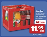 Aktuelle Coca Cola Angebote bei combi in Detmold Aktuelles Coca-Cola versch. Sorten Angebot bei combi in Detmold ab 11,99 €