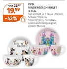 Kindergeschirrset 3-tlg. von PPD im aktuellen Müller Prospekt für 19,99 €