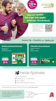 Aktueller mea - meine apotheke Prospekt "Unsere September-Angebote" Seite 1 von 4 Seiten für Neuss