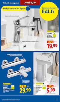 Promotion Fer À Repasser dans le prospectus Lidl, valable du 15/10/2026 au 21/10/2026 Promo Fer À Repasser dans le catalogue Lidl du moment à la page 29