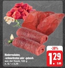 E center Fuchsenmühle - Rinderrouladen Angebot im Prospekt Rinderrouladen bei E center im Fuchsenmühle Prospekt für 1,29 €