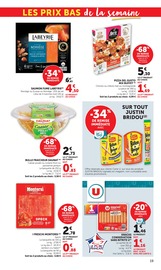 Promos Pizza dans le catalogue "U Express" de U Express Pizza en promo dans le catalogue U Express à la page 19