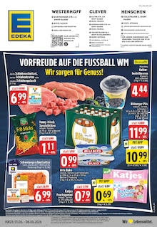 EDEKA Prospekt der Woche "Aktuelle Angebote" Seite 1, 01.06.2026 bis 06.06.2026 für Hagen Aktueller EDEKA Prospekt "Aktuelle Angebote" Seite 1 von 26 Seiten für Hagen