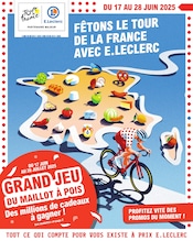 Prospectus Supermarchés E.Leclerc en cours à Argentan et alentours, "FÊTONS LE TOUR DE LA FRANCE AVEC E.LECLERC", 48 pages, 17/06/2025 - 28/06/2025 Catalogue Supermarchés E.Leclerc en cours à Argentan et alentours, "FÊTONS LE TOUR DE LA FRANCE AVEC E.LECLERC", 48 pages, 17/06/2025 - 28/06/2025