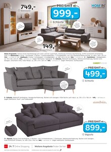 Sofa im XXXLutz Möbelhäuser Prospekt "junges wohnen" mit 20 Seiten (Salzgitter)