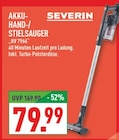 AKKU-HAND-/STIELSAUGER Angebote von SEVERIN bei Marktkauf Köln für 79,99 €