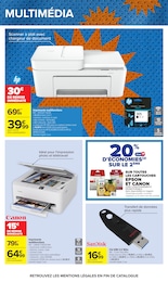 Prix et réduction Imprimante Multifonctions dans le prospectus Carrefour en cours Offre Imprimante Multifonctions dans le catalogue Carrefour du moment à la page 68