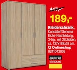Aktuelles Kleiderschrank Angebot bei Opti-Megastore in Bremen ab 189,00 €