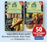 Vegan Billie Green grobe Bratwurst Klassik, Käse-Style oder Frikadellen im Angebot bei EDEKA in Lahr Vegan Billie Green grobe Bratwurst Klassik, Käse-Style oder Frikadellen Angebote bei EDEKA Lahr