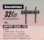 Support mural fixe à Blanc Brun dans Dinan Support mural fixe à Blanc Brun dans Dinan
