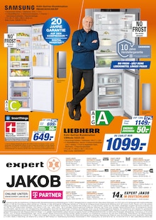 Kühlschrank im expert Prospekt "Top Angebote" mit 12 Seiten (Bamberg)