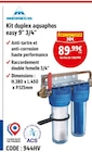 Kit duplex aquaphos easy 9” 3/4” - MERKUR - Screwfix à Valenciennes Kit duplex aquaphos easy 9” 3/4” - MERKUR en promo chez Screwfix Valenciennes à 89,99 €