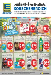 Aktueller E center Supermarkt Prospekt in Korschenbroich und Umgebung, "Aktuelle Angebote" mit 30 Seiten, 15.09.2025 - 20.09.2025