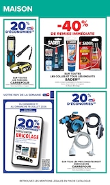 Promos Bricolage dans le catalogue "Carrefour" de Carrefour Bricolage en promo dans le catalogue Carrefour à la page 58