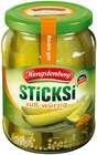 Knax Gewürzgurken oder Sticksi von HENGSTENBERG für 1,69 € bei Penny-Markt im Angebot Knax Gewürzgurken oder Sticksi von HENGSTENBERG im aktuellen Penny-Markt Prospekt