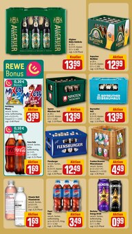 Coca Cola im REWE Prospekt "Dein Markt" mit 28 Seiten (Germering)