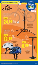 Prix et réduction Casque vélo enfant dans le prospectus Lidl en cours Offre Casque vélo enfant dans le catalogue Lidl du moment à la page 75
