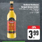 Nordgold Advokat Eierlikör Angebote von Nordbrand Nordhausen bei EDEKA Hoyerswerda für 3,99 €