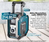 Akku-Baustellenradio MR007GZ im Angebot bei RHG Baucentrum in Zwickau Akku-Baustellenradio MR007GZ Angebote von Makita bei RHG Baucentrum Zwickau für 255,79 €