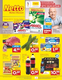 Netto Marken-Discount Prospekt für Konstanz: "Aktuelle Angebote", 54 Seiten, 29.07.2024 - 03.08.2024