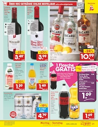 Netto Marken-Discount Rotwein im Prospekt 