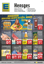 EDEKA Prospekt für Wassenberg: "Aktuelle Angebote", 26 Seiten, 16.02.2026 - 21.02.2026