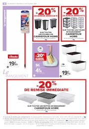 Offre Boîte De Rangement dans le catalogue Carrefour Market du moment à la page 17