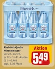 Aktuelle Wasser Angebote bei REWE in Mönchengladbach Aktuelles Klassik Angebot bei REWE in Mönchengladbach ab 5,49 €