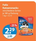 Katzensnacks von Felix im aktuellen V-Markt Prospekt für 2,29 €