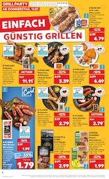 Bratwurst Angebot im aktuellen Kaufland Prospekt auf Seite 8