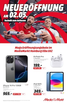 MediaMarkt Saturn Prospekt NEUERÖFFNUNG AM 02.05. mit 16 Seiten