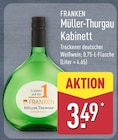 Müller-Thurgau Kabinett von Franken für 3,49 € bei ALDI Nord im Angebot Müller-Thurgau Kabinett von Franken im aktuellen ALDI Nord Prospekt