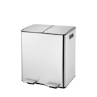 Poubelle de tri en métal - CARREFOUR HOME en promo chez Carrefour Market Toulouse à 49,99 €