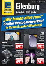 E center Prospekt für Brandis: "Aktuelle Angebote", 2 Seiten, 23.03.2026 - 28.03.2026