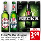 Pils Angebote von Beck's bei EDEKA Weinheim für 3,99 €