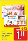 Kinderschokolade von Ferrero für 1,11 € bei EDEKA im Angebot Kinderschokolade von Ferrero im aktuellen EDEKA Prospekt