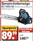 Wreesmann - Benzin-Kettensäge KS 400-38 Angebot im Prospekt Benzin-Kettensäge KS 400-38 bei Wreesmann im Prospekt "" für 89,99 €