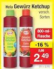 Gewürz Ketchup Curry Delikat Angebote von Hela bei Zimmermann Peine für 2,49 €