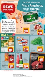 Ähnliche Angebote wie Augustiner im Prospekt "Dein Markt" auf Seite 1 von REWE in Münster