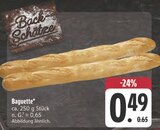 Baguette im Angebot bei E center in Hof Baguette Angebote bei E center Hof für 0,49 €