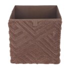 Cube de rangement chevron marron dans le catalogue B&M