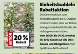 20% Rabatt im Angebot bei Blumen Ostmann in Oldenburg 20% Rabatt Angebote bei Blumen Ostmann Oldenburg