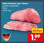Kalbs-Schnitzel Angebote bei Netto Marken-Discount Halberstadt für 1,89 €