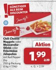 Aktuelles Chili Cheese Nuggets oder Mozzarella- Sticks oder Frischkäse Jalapeños Angebot bei combi in Bielefeld ab 1,99 €