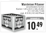 Pilsener im Angebot bei EDEKA in Gronau Pilsener Angebote von Warsteiner bei EDEKA Gronau für 10,49 €