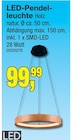 LED-Pendelleuchte im Angebot bei Die Möbelfundgrube in Saarbrücken LED-Pendelleuchte Angebote bei Die Möbelfundgrube Saarbrücken für 99,99 €
