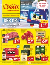 Aktueller Netto Marken-Discount Prospekt mit Hackfleisch, "Aktuelle Angebote", Seite 1