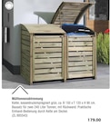 Aktuelle Mülleimer Angebote bei Holz-Zentrum-Luhmann in Wolfsburg Aktuelles Mülltonnenabtrennung Angebot bei Holz-Zentrum-Luhmann in Wolfsburg ab 179,00 €