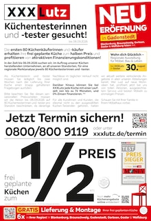 XXXLutz Prospekt NEUERÖFFNUNG in Gadenstedt mit 4 Seiten