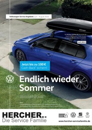 Volkswagen Prospekt für Altenburg, Thür: Endlich wieder Sommer, 1 Seite, 01.06.2022 - 31.08.2022